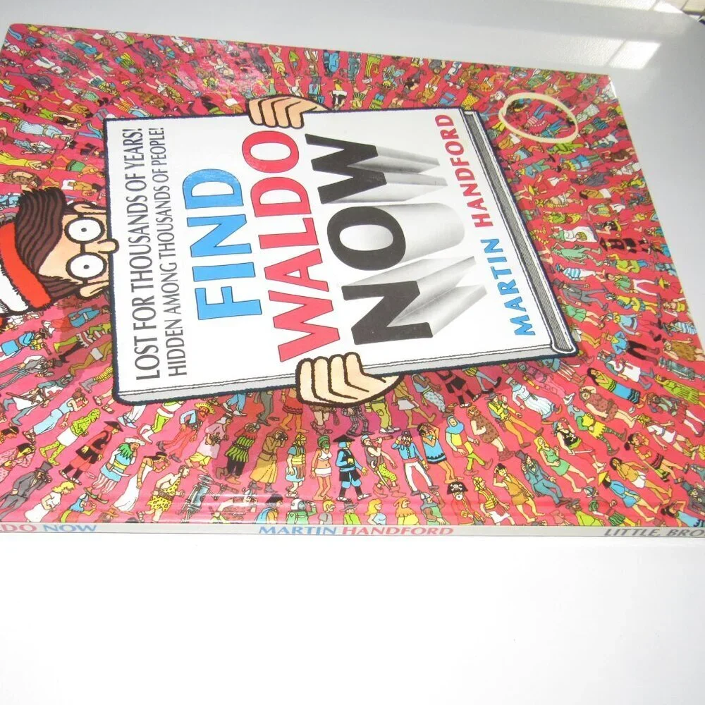 Vintage Find Waldo Now Hardcover Puzzle Book • Martin Handford • Little, Brown